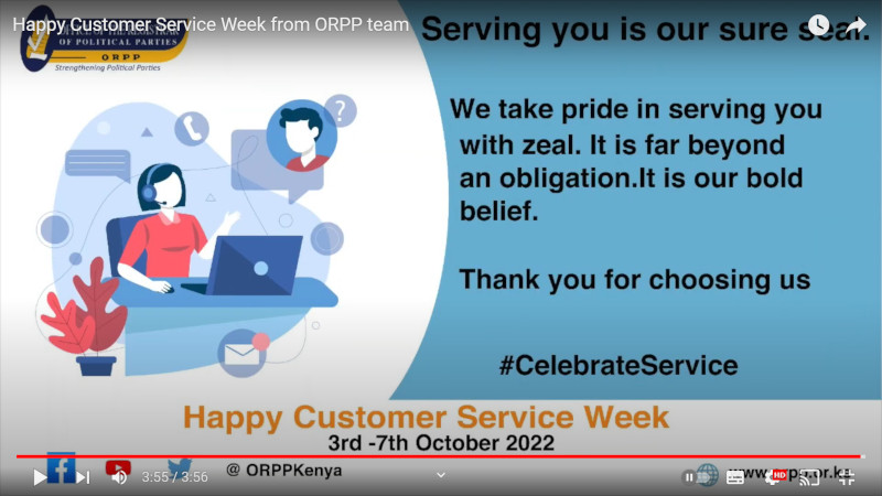 ORPP customer week