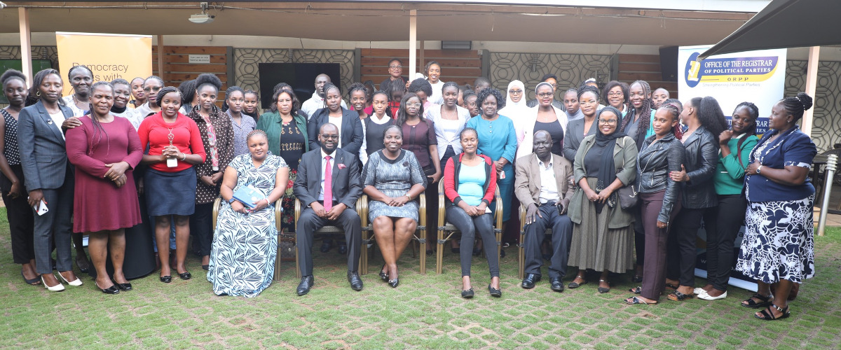 27th November, 2023: In support of Special Interest Groups(SIGs) in political parties, ORPP supported by NIMD convenes a dialogue forum for women in parties to interrogate legal reform and 2/3 gender principle actualisation.