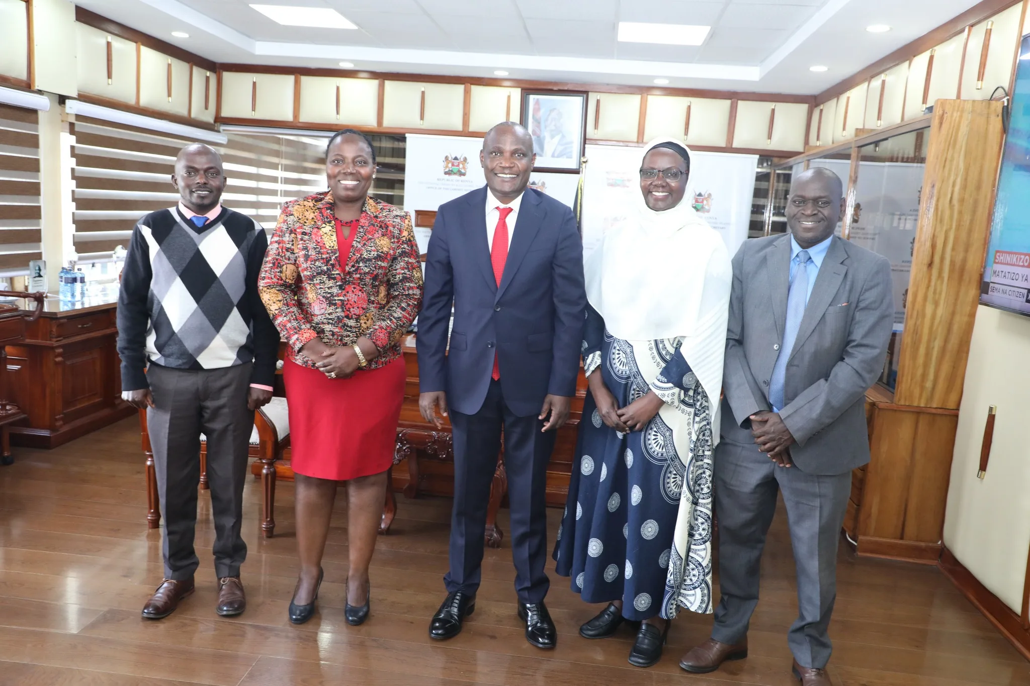 27 August 2025: RPP and team briefs,engages CS Treasury on its priority areas