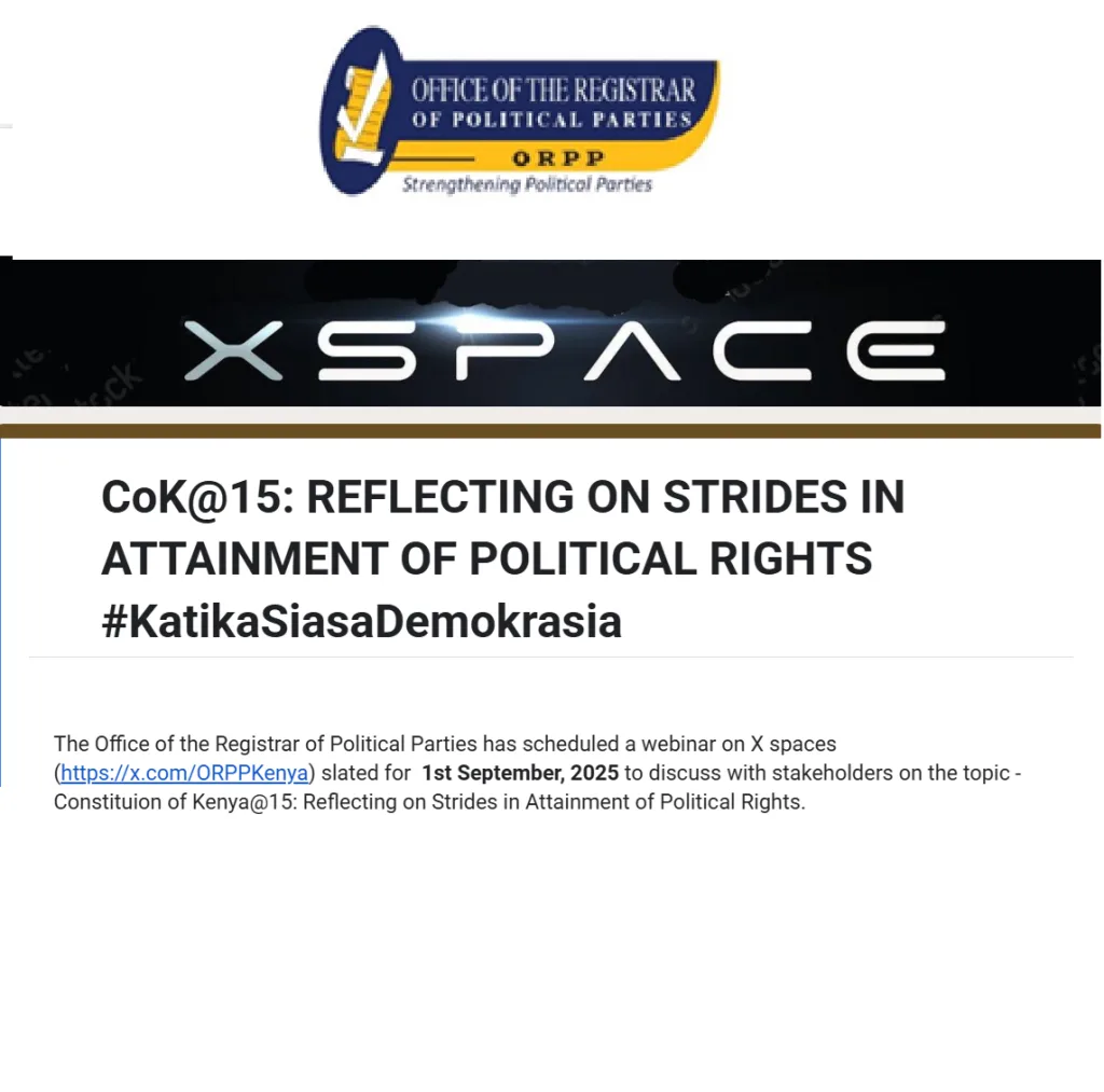 Upcoming Webinar: Cok @ 15: Reflecting on Strides in Attainment of Political Rights