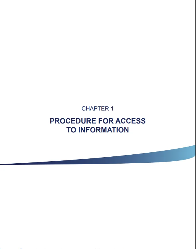 Cover Page Access to information snipped pages