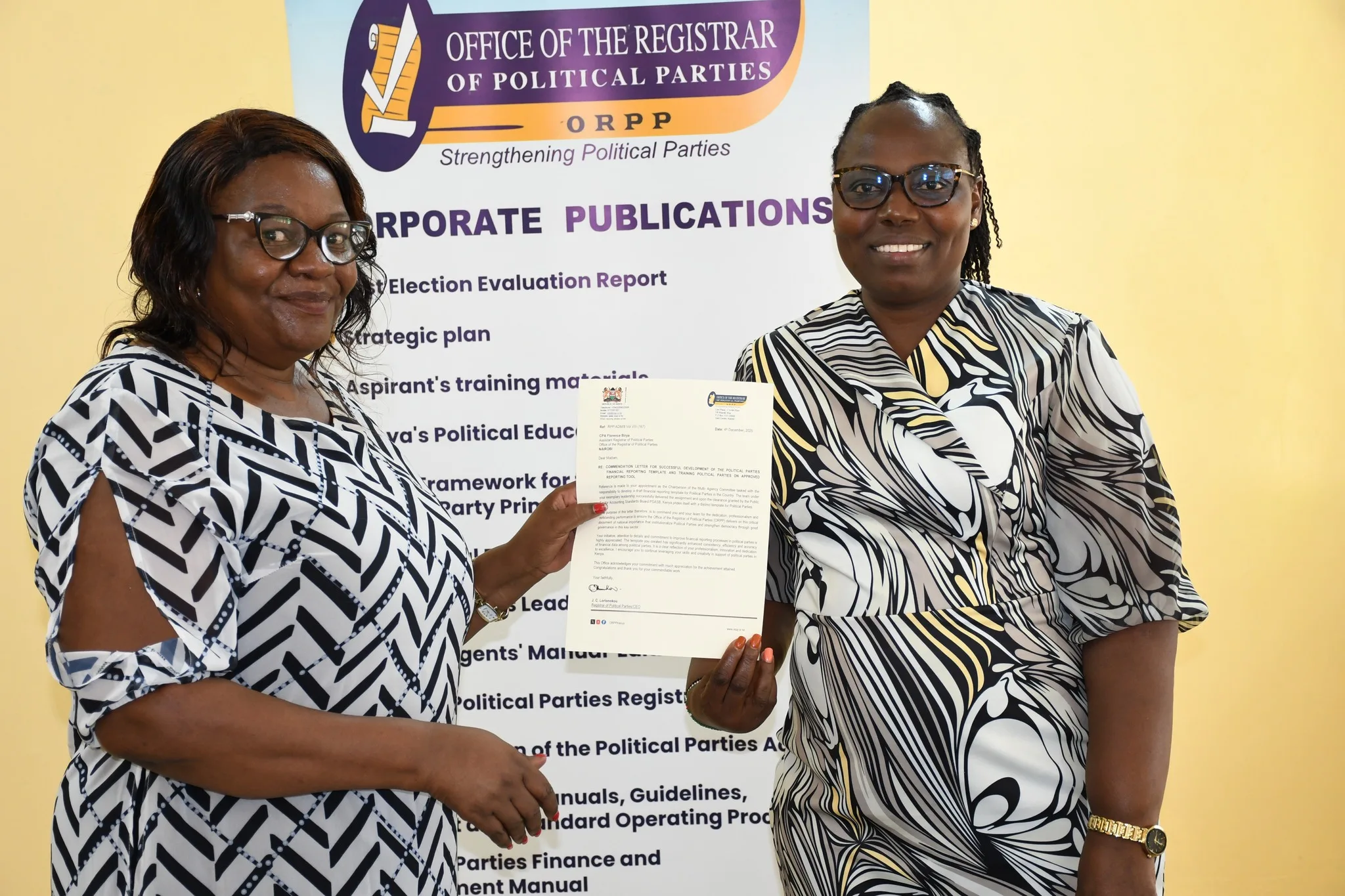 9 December, 2025: Working Committee members awarded certificates of appreciation and participation. 9 December, 2025: Working Committee members awarded certificates of appreciation and participation.