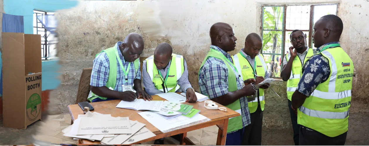 27 November 2025: ORPP teams monitor by-elections across 22 areas in Kenya 27 November 2025: ORPP teams monitor by-elections across 22 areas in Kenya