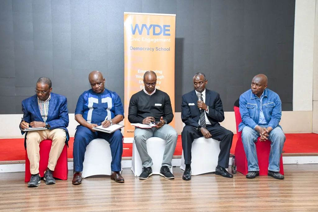 A High-level political actors roundtable multi-stakeholder Dialogue Forum in Nairobi by NIMD to collectively lay youth-inspired strategies for social justice and better governance in political and electoral processes. A High-level political actors roundtable multi-stakeholder Dialogue Forum in Nairobi by NIMD to collectively lay youth-inspired strategies for social justice and better governance in political and electoral processes.