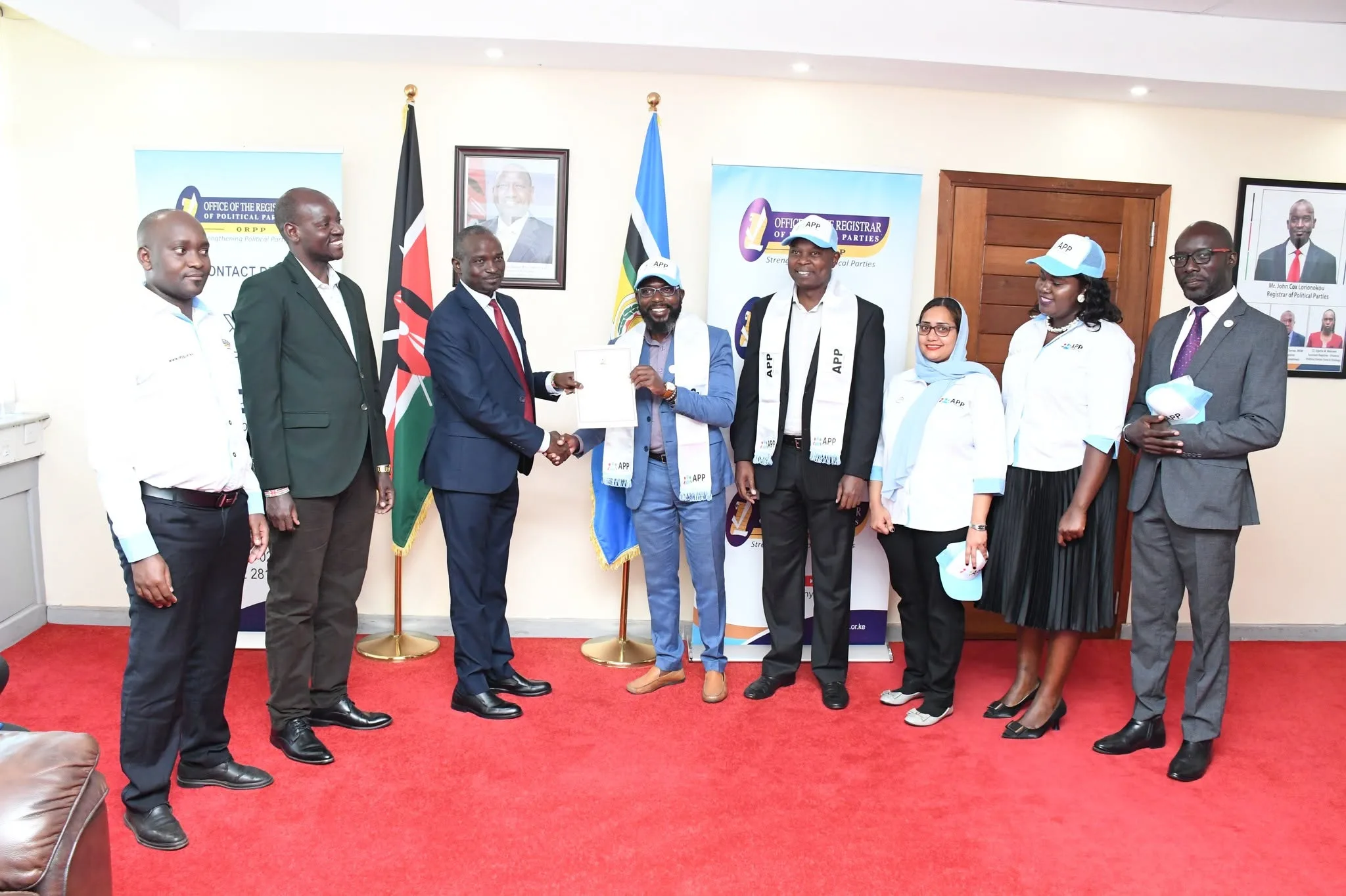 ORPP awarded a Provisional Registration Certificate to the Alliance for People’s Progress (APP) on 26th August, 2026 ORPP awarded a Provisional Registration Certificate to the Alliance for People’s Progress (APP) on 26th August, 2026